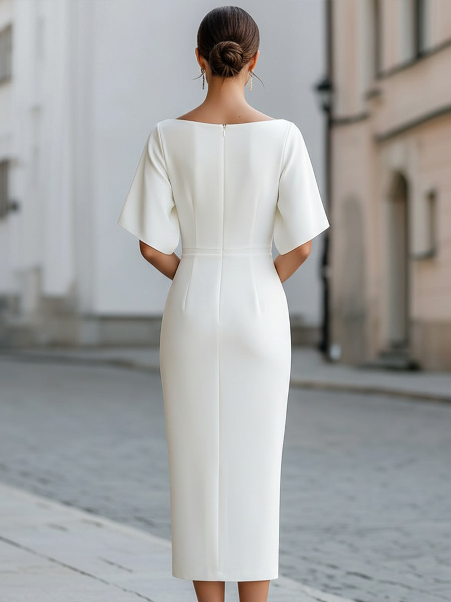 Susanna - abito bianco elegante