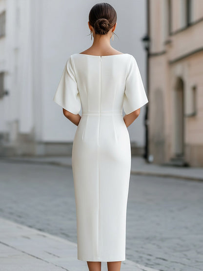 Susanna - abito bianco elegante