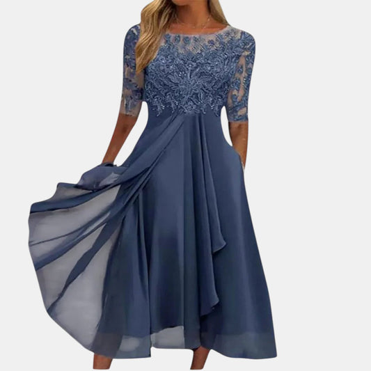 Kara | Abito Elegante in Pizzo