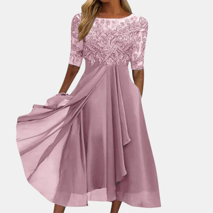 Kara | Abito Elegante in Pizzo