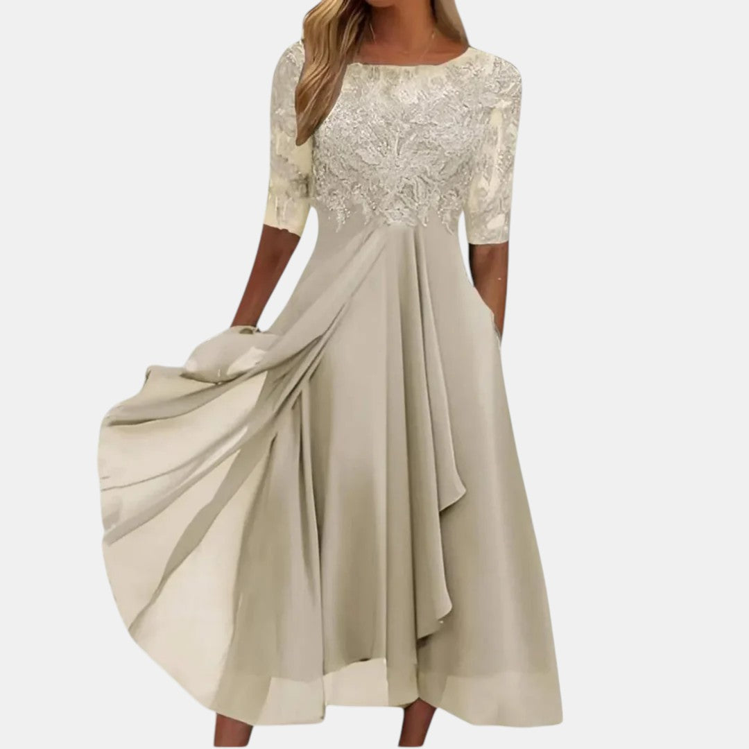 Kara | Abito Elegante in Pizzo