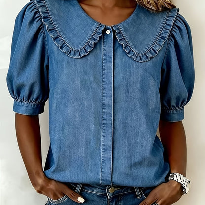 Ambra - camicetta in denim