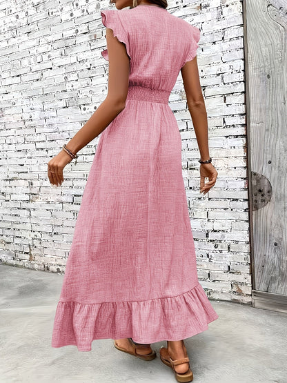 Vanessa - vestito con collo a V