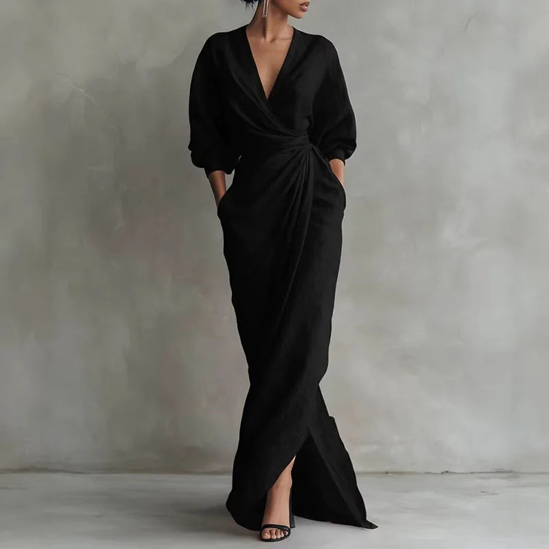 Fiorella - vestito maxi stile bohemien