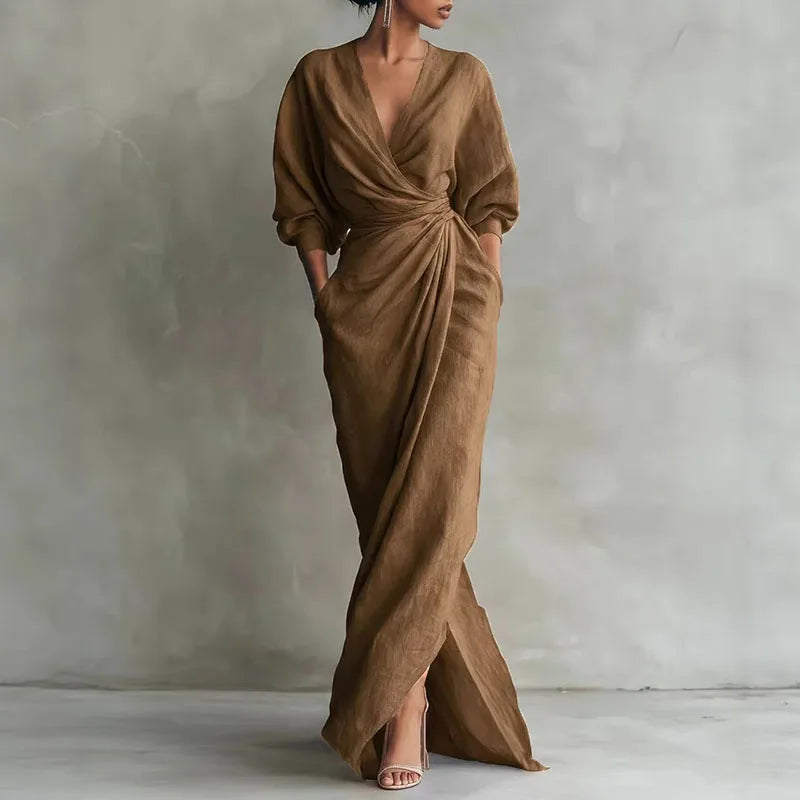 Fiorella - vestito maxi stile bohemien