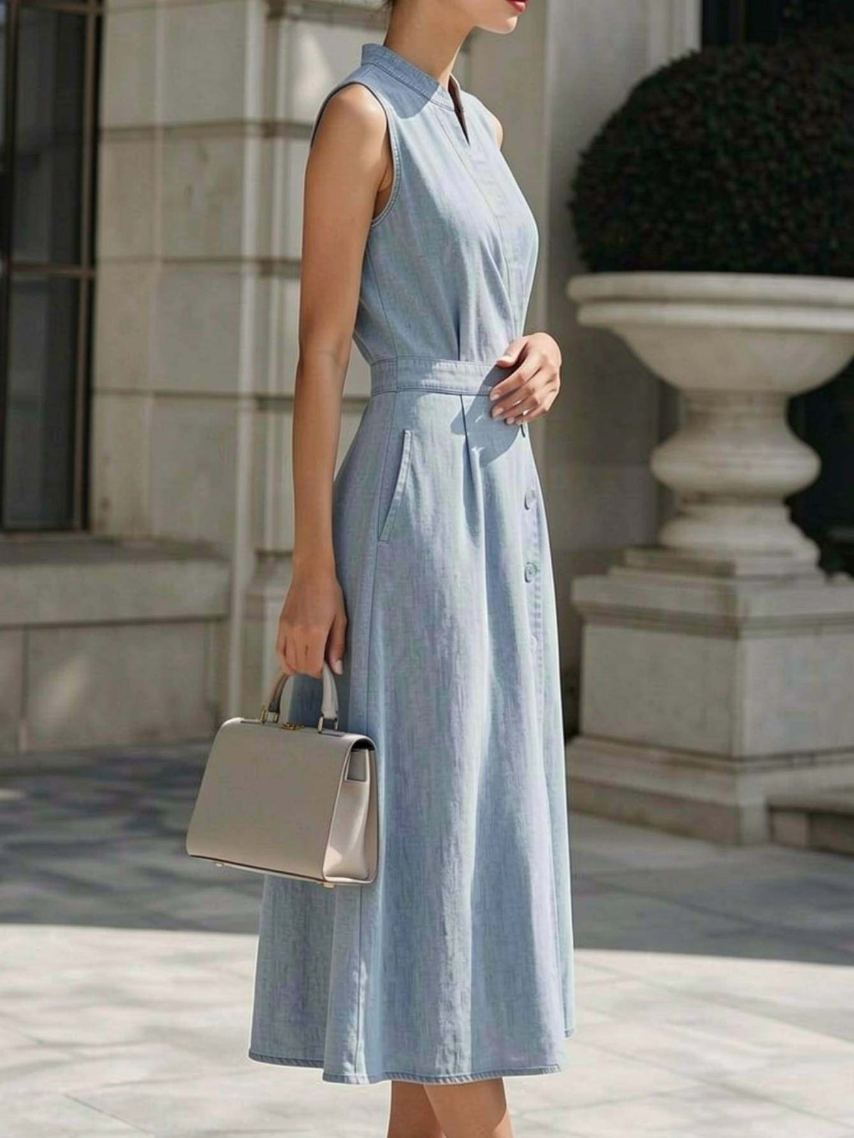 Melia - vestito in denim