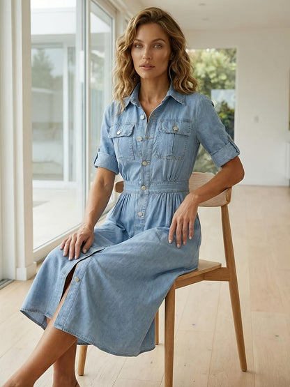 Nora - vestito in denim