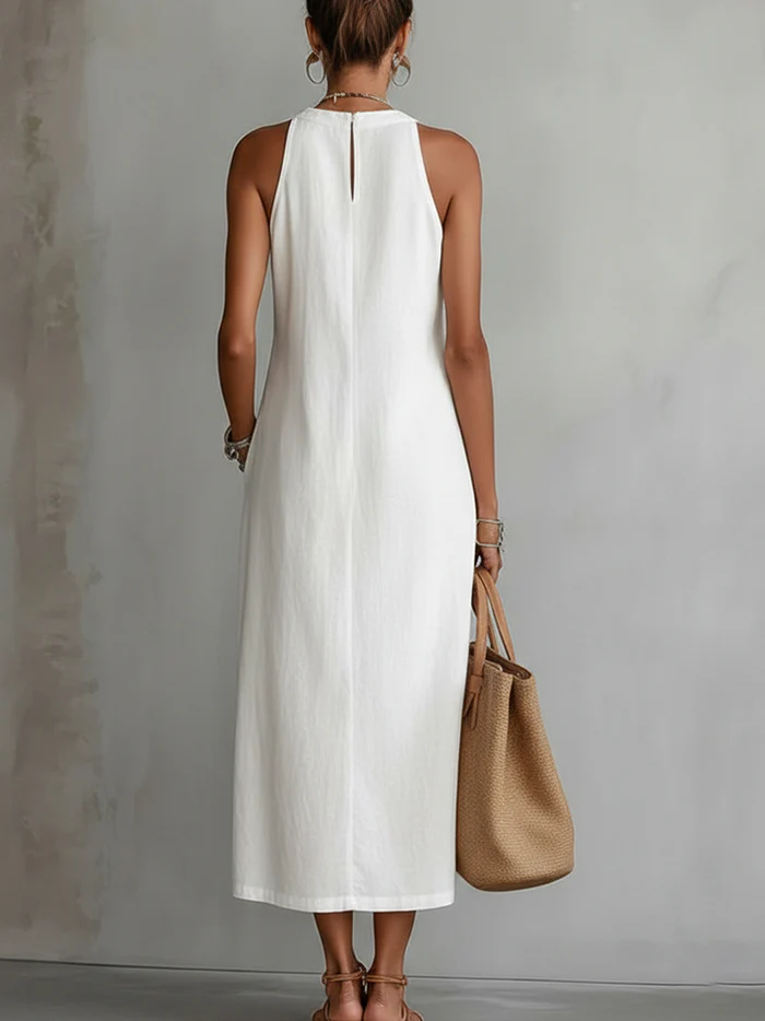Amaya | Vestito Midi in lino